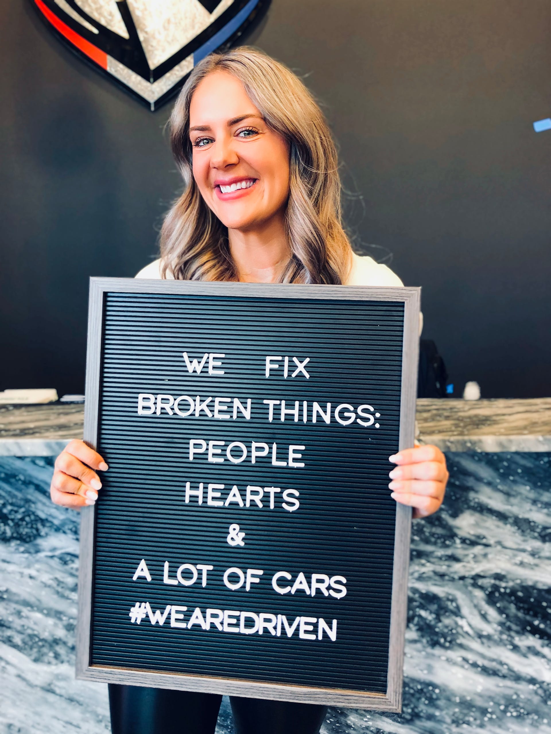 &ldquo;Driven isn&rsquo;t just a collision center. It&rsquo;s a beautiful place with so much heart&hellip;it&rsquo;s a place that aims to breathe life and love into everyone we come in contact with,&rdquo; says Co-owner Alicia Allen.