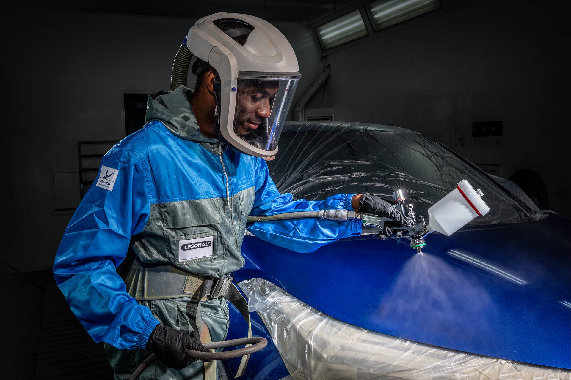 Many refinishing issues are resolved through simply choosing the system components that best fit the job size and environment.