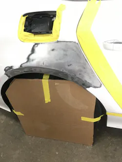 Straightened metal Straightened metal