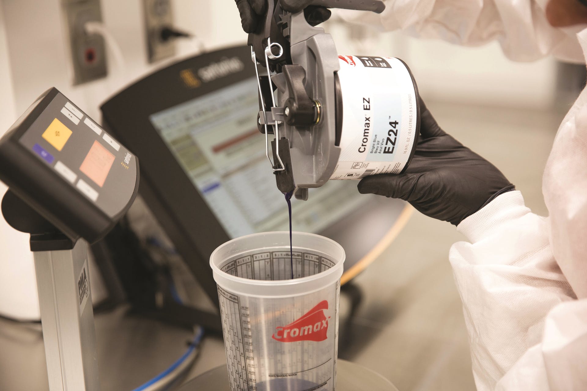 Accurately weighing your finish mixes is one of the best steps you can take to cutting waste and therefore costs.
