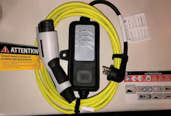 LEDs on this level 1 charge cable will light up to indicate the various conditions of the charge cable and / or vehicle. i.e., Power, Charging, Ground Fault, etc. This one is supplied to BMW by Aptiv (formerly Delphi). Some lesser-quality charge cables can continue to work even if there’s a problem with the safety or integrity the AC source wiring (i.e., an open earth ground) LEDs on this level 1 charge cable will light up to indicate the various conditions of the charge cable and / or vehicle. i.e., Power, Charging, Ground Fault, etc. This one is supplied to BMW by Aptiv (formerly Delphi). Some lesser-quality charge cables can continue to work even if there’s a problem with the safety or integrity the AC source wiring (i.e., an open earth ground)