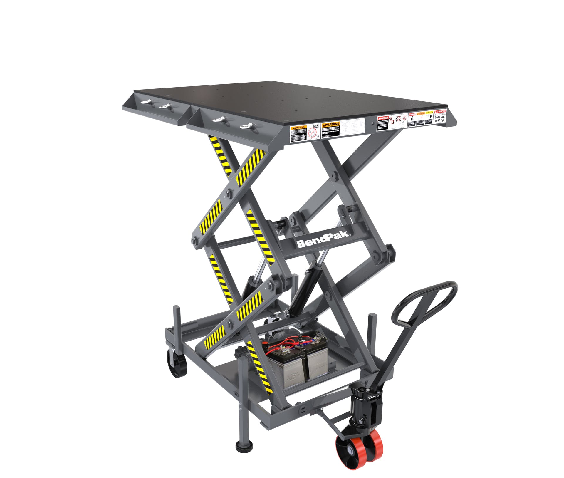 BendPak SL24EVT EV Battery Pack and Powertrain Lifting System