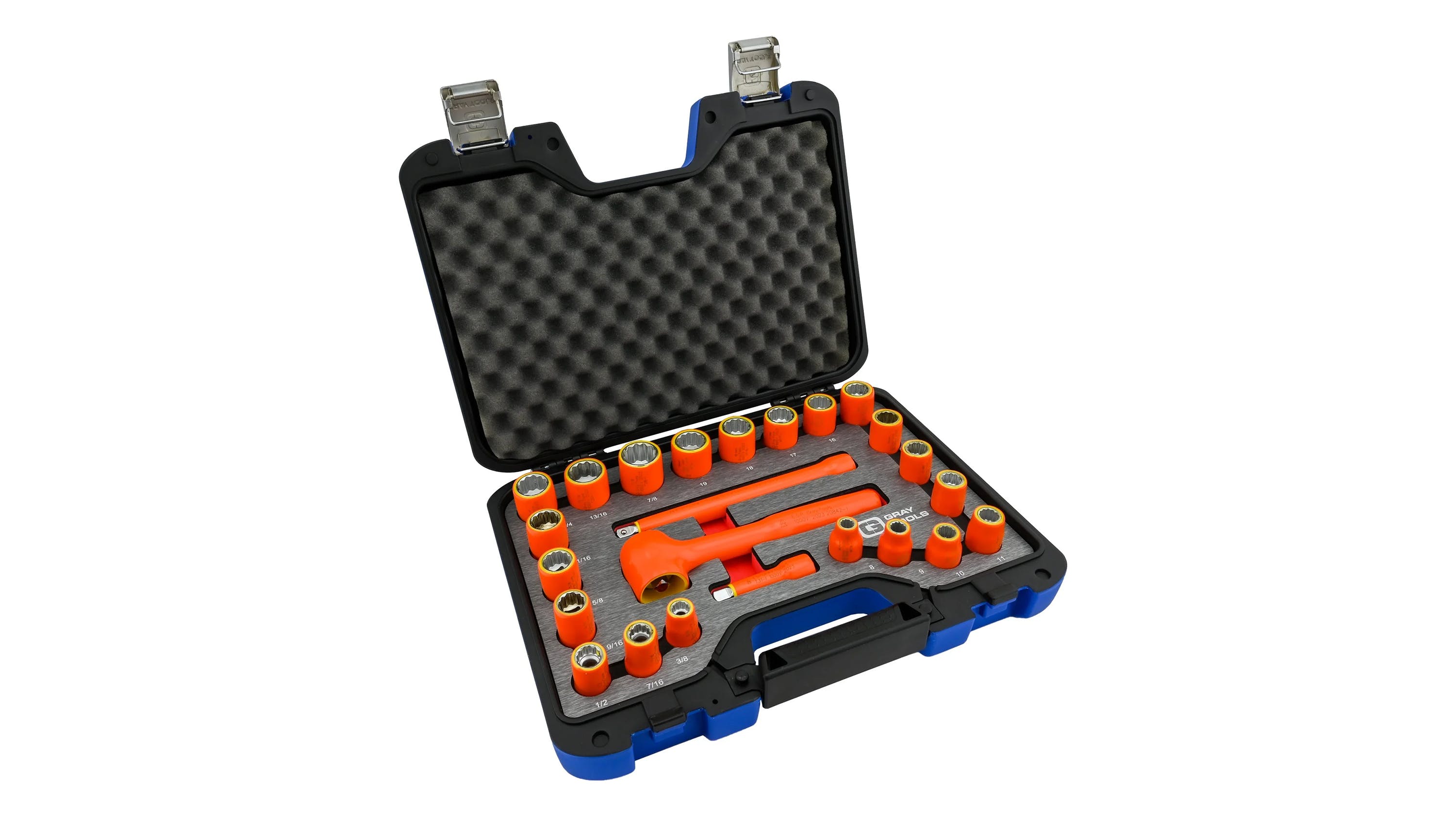 24-pc 3/8' Drive Insulated Socket Set, No. 25024DH-I