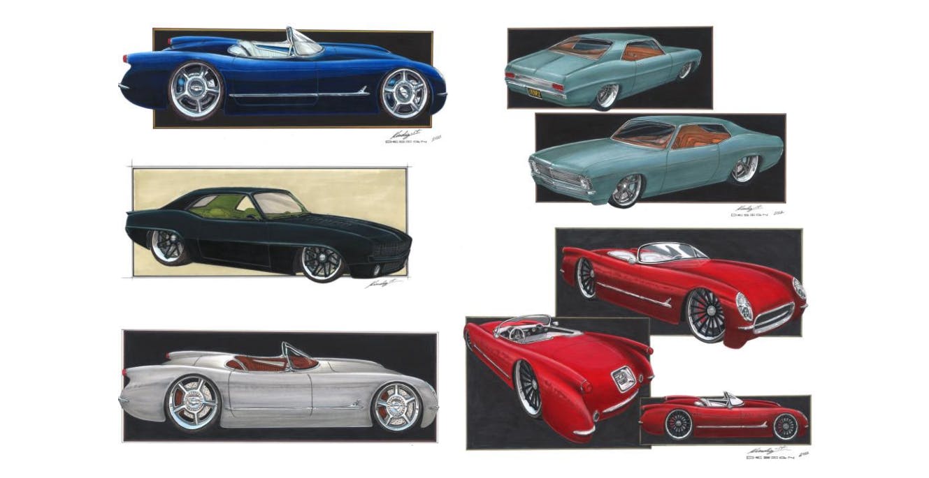 Outside Central Hall in the silver lot, AkzoNobel has two rig spots showcasing 4,800 sq. ft. of exhibit space (#81080 and #81090). Dave Kindig will conduct autograph sessions twice per day throughout the week at the rig, displaying five one-of-a-kind vehicles.