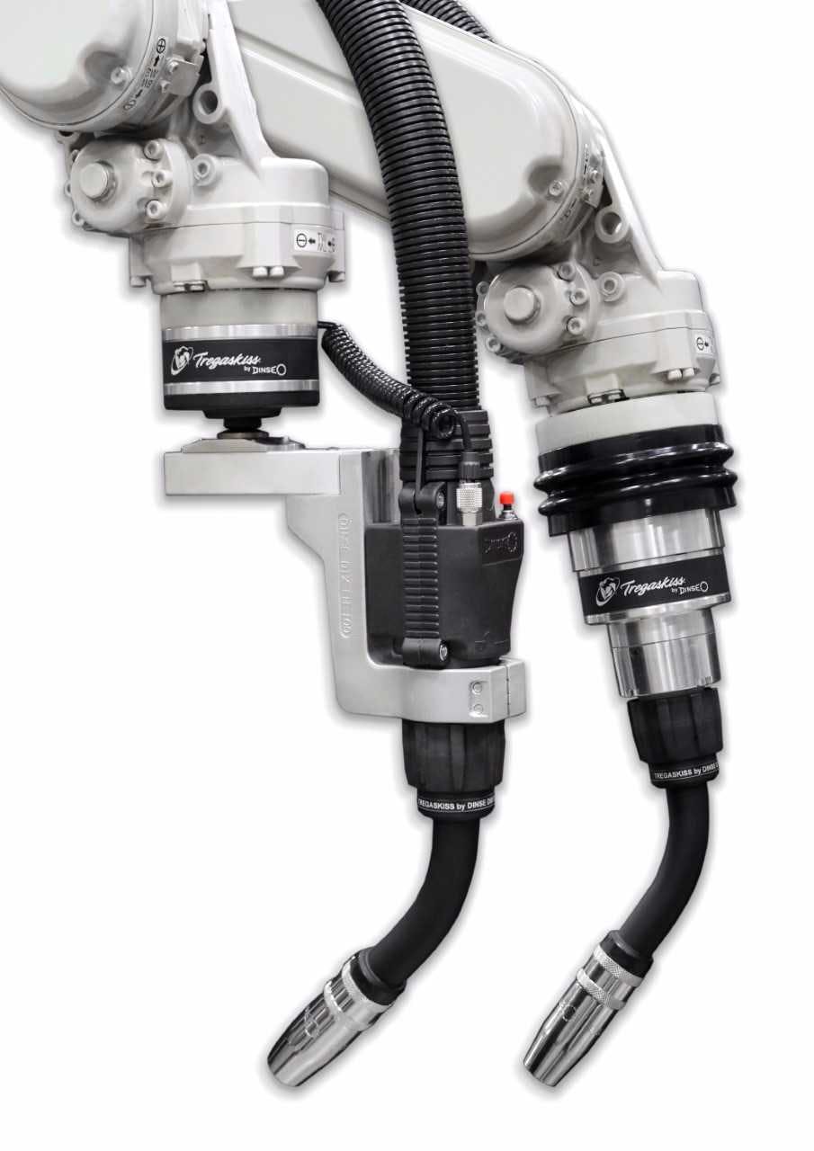 Tregaskiss announced it will enter into a five-year Master Distribution Agreement with DINSE GmbH to provide robotic water-cooled MIG guns to the North American market under the Tregaskiss by DINSE brand name.