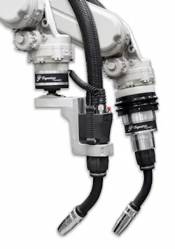 Tregaskiss announced it will enter into a five-year Master Distribution Agreement with DINSE GmbH to provide robotic water-cooled MIG guns to the North American market under the Tregaskiss by DINSE brand name. Tregaskiss announced it will enter into a five-year Master Distribution Agreement with DINSE GmbH to provide robotic water-cooled MIG guns to the North American market under the Tregaskiss by DINSE brand name.