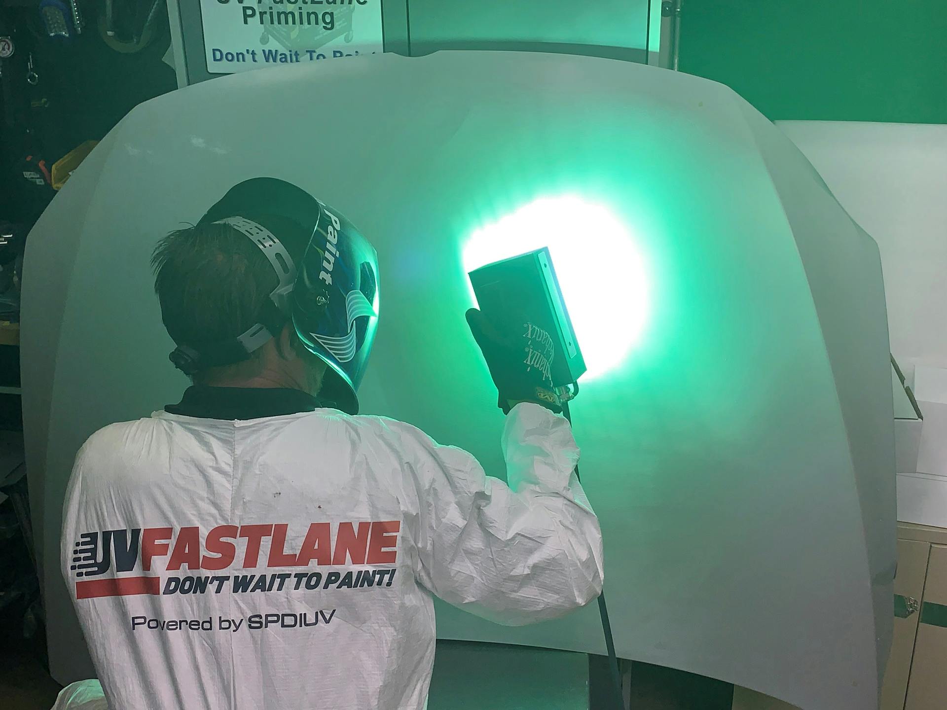 UV Fastlane system in process