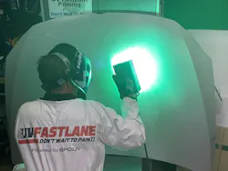 UV Fastlane system in process UV Fastlane system in process