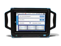 Opus IVS' DriveSafe (shown) and ScanSafe diagnostic tools have been approved for use within the Subaru Certified Collision Network. Opus IVS' DriveSafe (shown) and ScanSafe diagnostic tools have been approved for use within the Subaru Certified Collision Network.