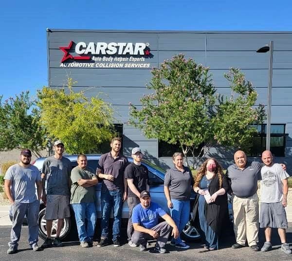 Carstar Automotive Collision Services Team With Coolidge High School Teacher Christi Jones