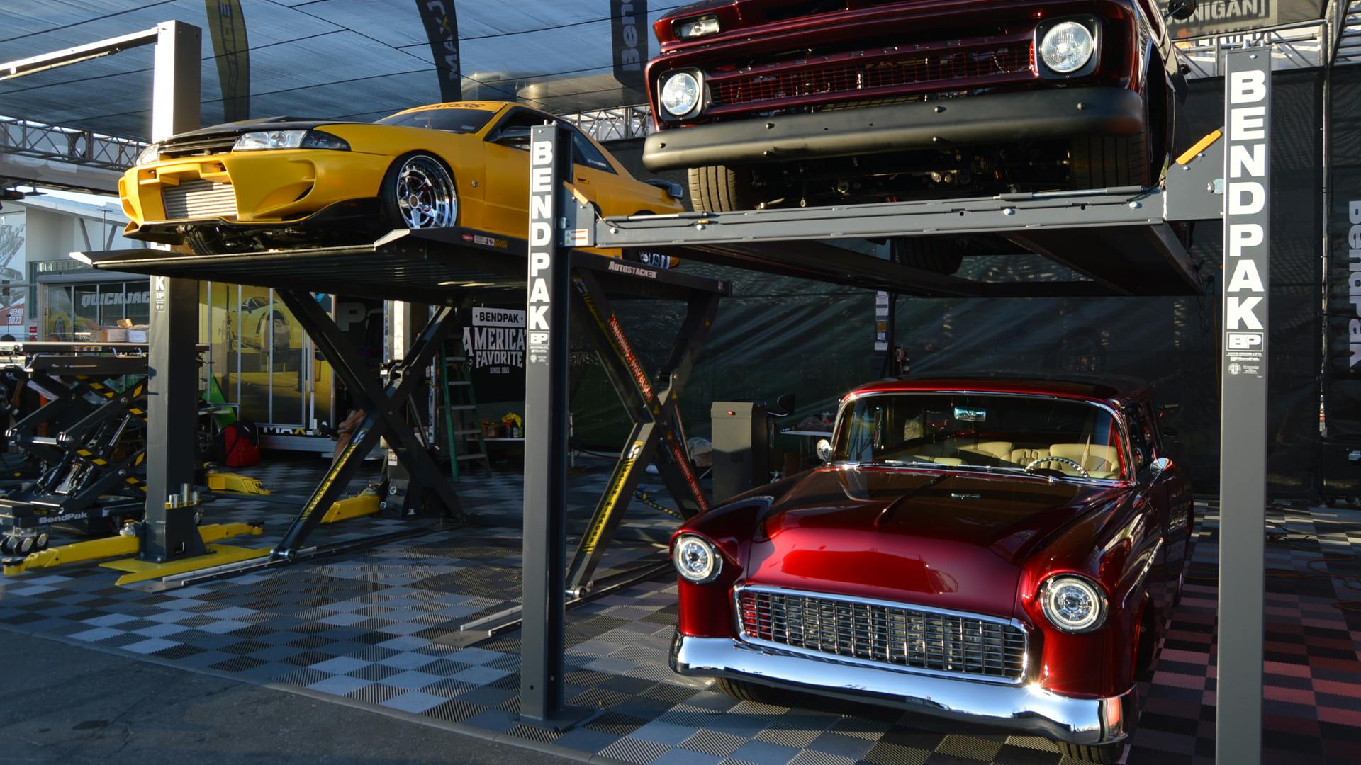 1. BendPak 2023 SEMA Show Outdoors