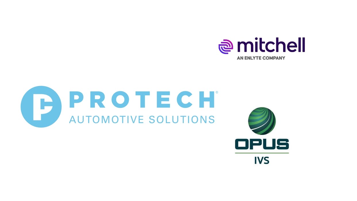 Protech Mitchell and OPUS IVS logos