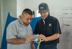 Master Collision workers feel mixed emotions in seeing the brand they worked on coming to an end in favor of a new one, according to Jerod Guerin, CEO of QCG. Master Collision workers feel mixed emotions in seeing the brand they worked on coming to an end in favor of a new one, according to Jerod Guerin, CEO of QCG.