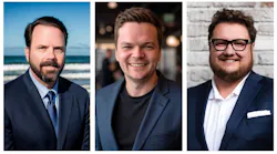 From left: Sean Price, Tyler Rex, and David Reunert. From left: Sean Price, Tyler Rex, and David Reunert.