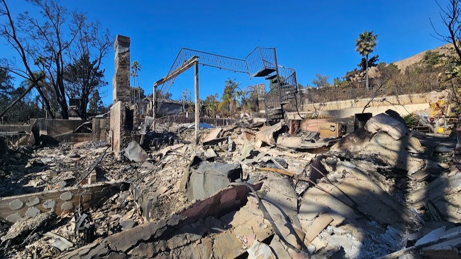 Daghlia Family Home Post-Fire