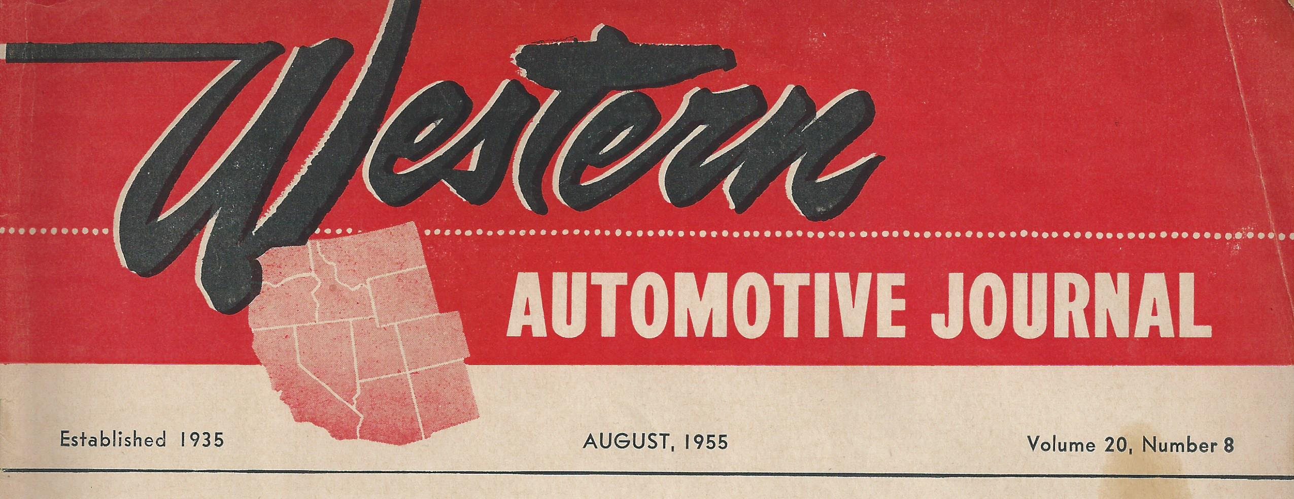A popular 1955 trade journal. Trade journals were localized in the 1940s and 1950s.