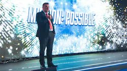 Fix Network President and CEO Steve Leal greets attendees. Fix Network President and CEO Steve Leal greets attendees.