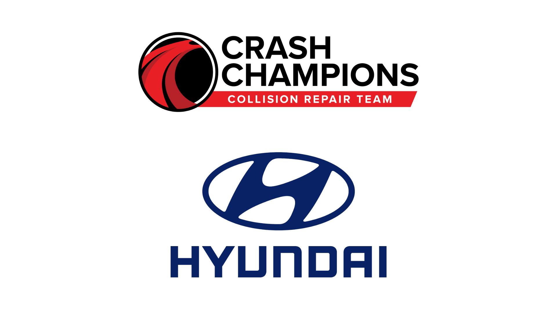 Crash Champions/Hyundai Logo