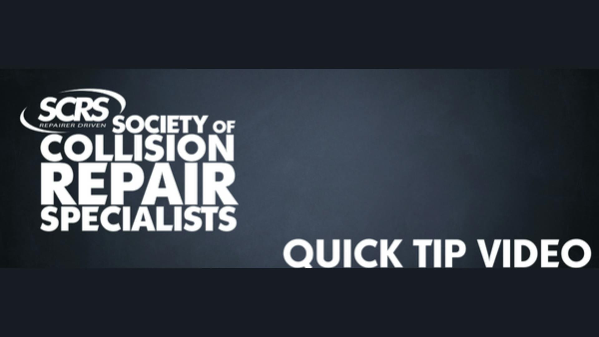 SCRS Quick Tip Logo
