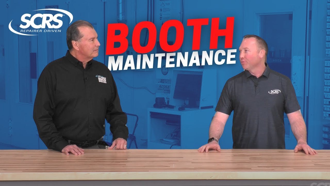 SCRS Quick Tip: Booth Maintenance