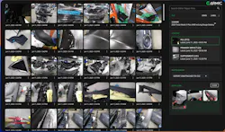 Drawing heavily on AI technology, Carmic, also available as a mobile app, allows users to categorize photos and documents for each stage of the repair. Photos are even searchable, as AI can detect whether it’s looking at a wheel or a bumper. Drawing heavily on AI technology, Carmic, also available as a mobile app, allows users to categorize photos and documents for each stage of the repair. Photos are even searchable, as AI can detect whether it’s looking at a wheel or a bumper.