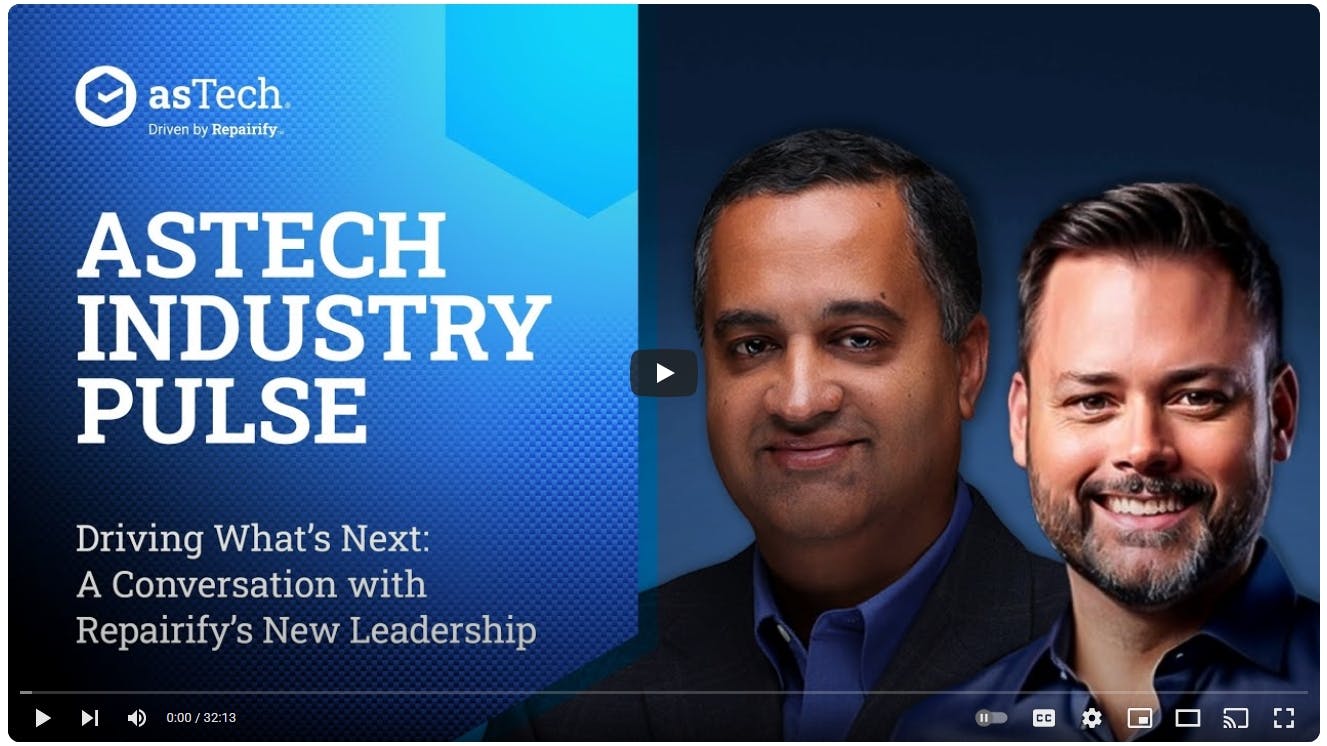 During the webinar, Repairify Chief Executive Officer Srisu Subrahmanyam (left) and Chief Transformation Officer Keith Crerar shared that their goals include quantifying customer feedback into actionable insights that can drive the Repairify product roadmap, improve overall customer satisfaction, loyalty and retention, and help customers increase their operational efficiency.