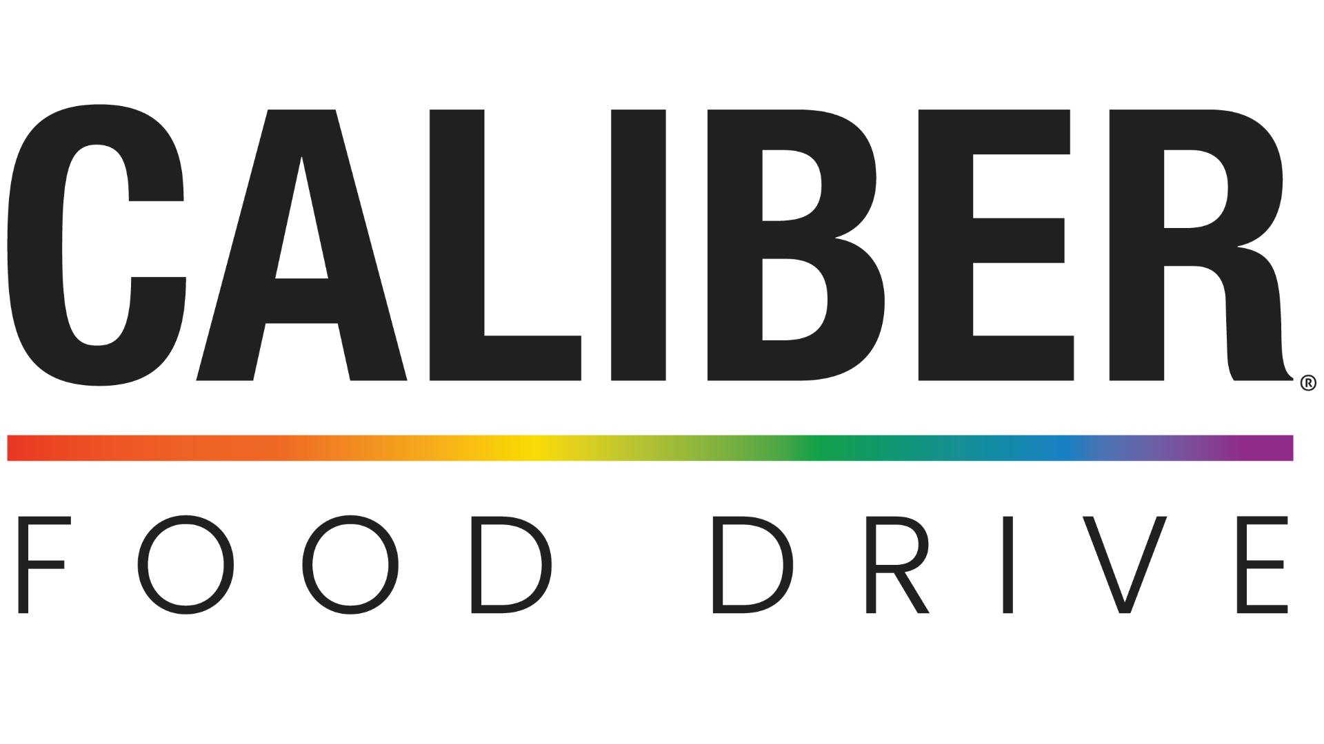 Caliber Food Drive Logo