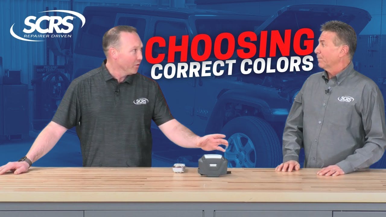 SCRS Quick Tip: Choosing the Correct Color