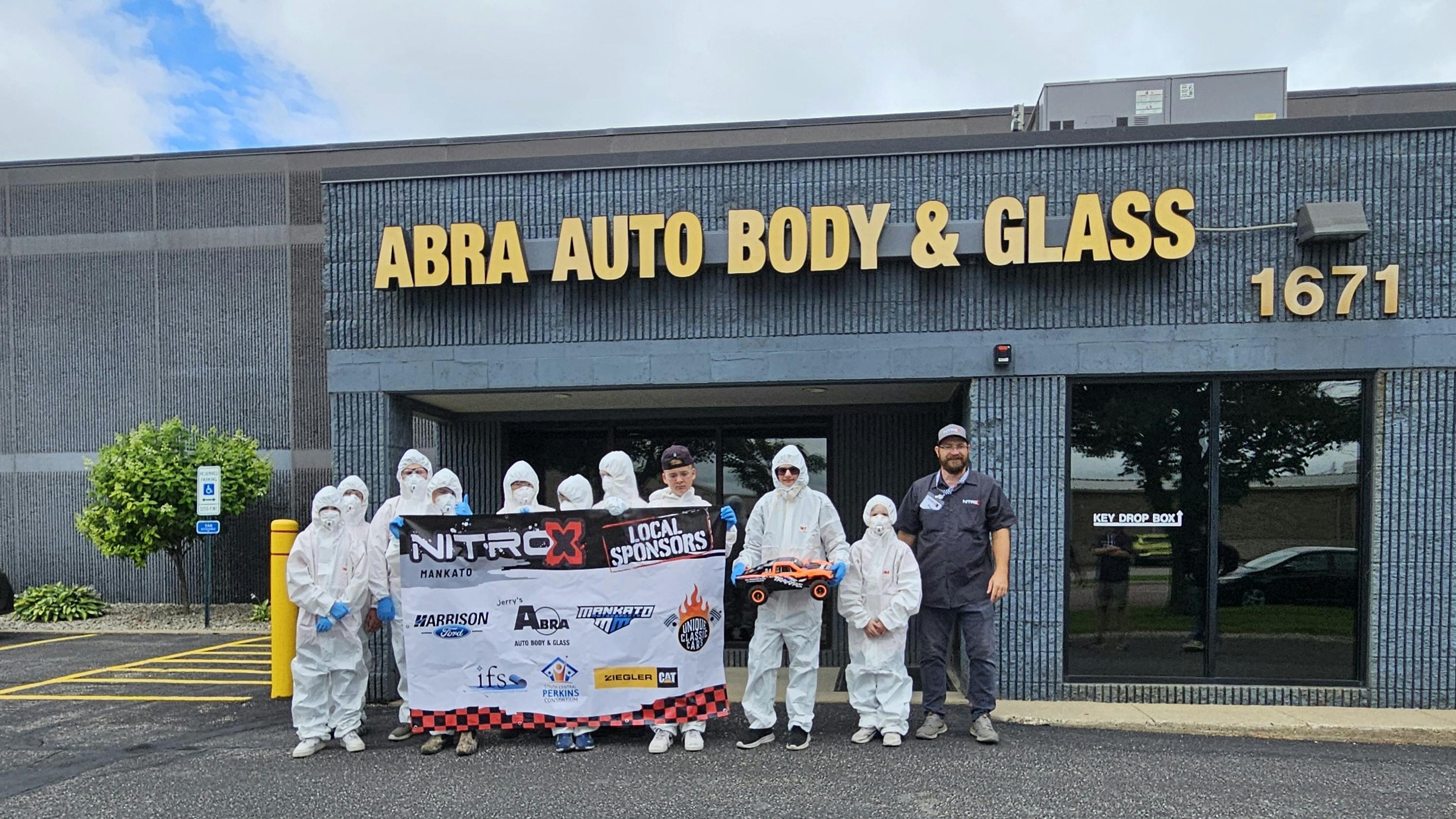 Jerry&rsquo;s Abra Mankato hosted 10 middle school students as part of a three-day camp focused on introducing youth to careers in the auto body and transportation industry on Wednesday, July 16.
