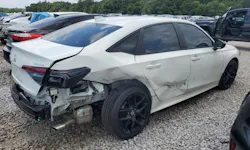 EXERCISE SUBJECT: A 2025 Honda Civic was located at a salvage pool for the exercise. EXERCISE SUBJECT: A 2025 Honda Civic was located at a salvage pool for the exercise.