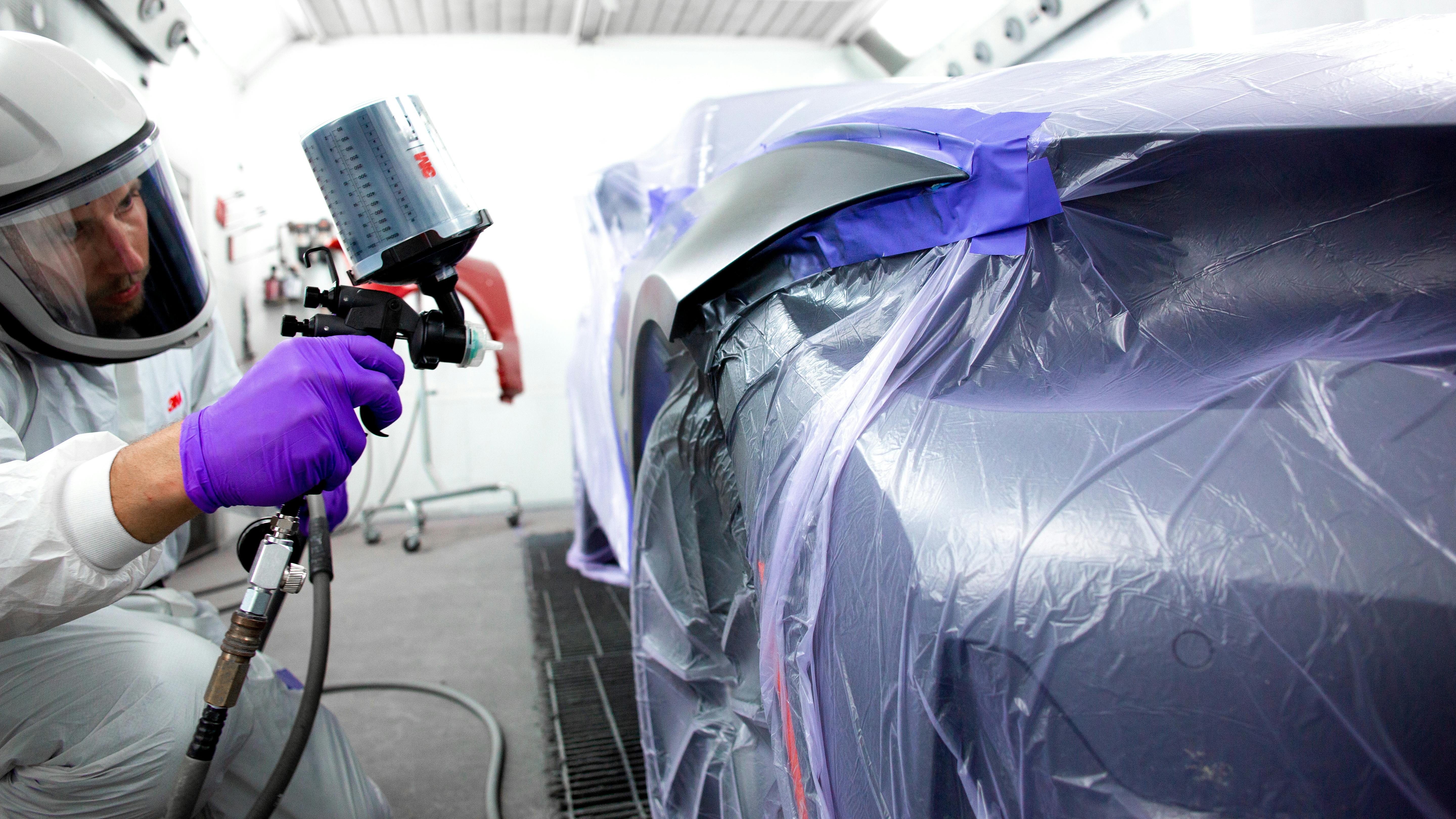 BLENDING: Judgment times for refinish blending are just one type of on-the-spot evaluations, which require a strong technical understanding and being able to communicate that to both insurers and your customer.