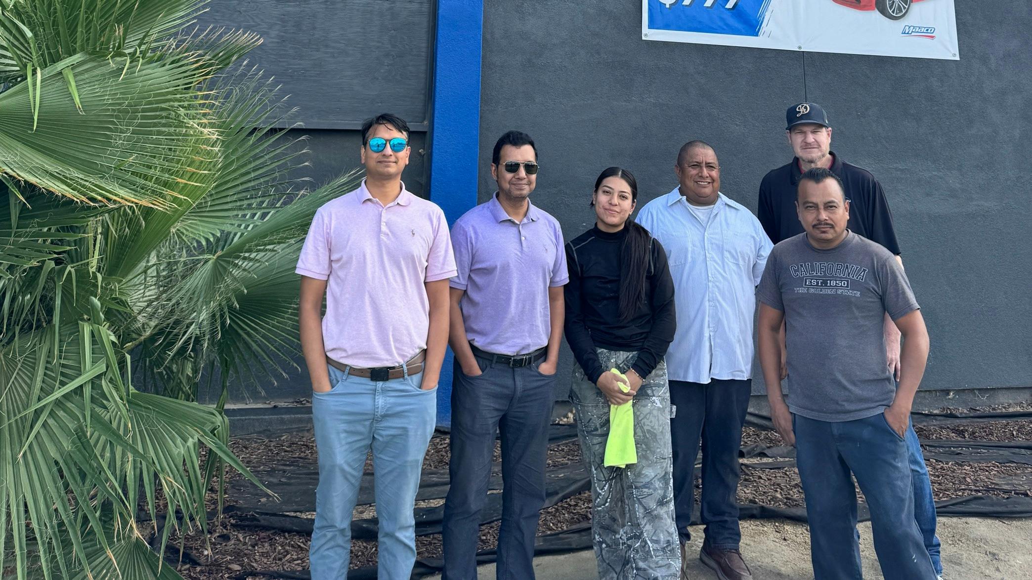 68df6666287cda4679cad550 Adil Chowdhury And Maaco Bakersfield Team