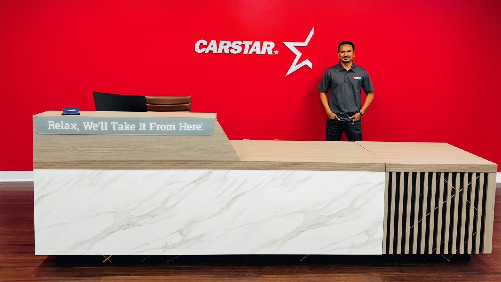 Mohammad (Sam) Samrat leads CARSTAR Xpress Collision, the newest CARSTAR location in Connecticut.