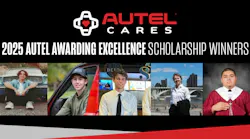 The 2025 Autel Awarding Excellence Scholarship winners are Cristian Martins, Carter Kitts, Mason Kleinfelder, Isabella McDonald, and Rafael Luna. The 2025 Autel Awarding Excellence Scholarship winners are Cristian Martins, Carter Kitts, Mason Kleinfelder, Isabella McDonald, and Rafael Luna.