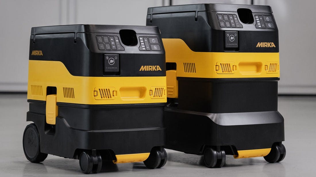Mirka DEXOS 1217X and DEXOS 1230X dust extractors