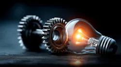 Gears, light bulb idea Gears, light bulb idea
