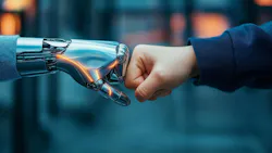 Fist-bumping robot AI Fist-bumping robot AI