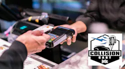 Customer paying with credit card Customer paying with credit card