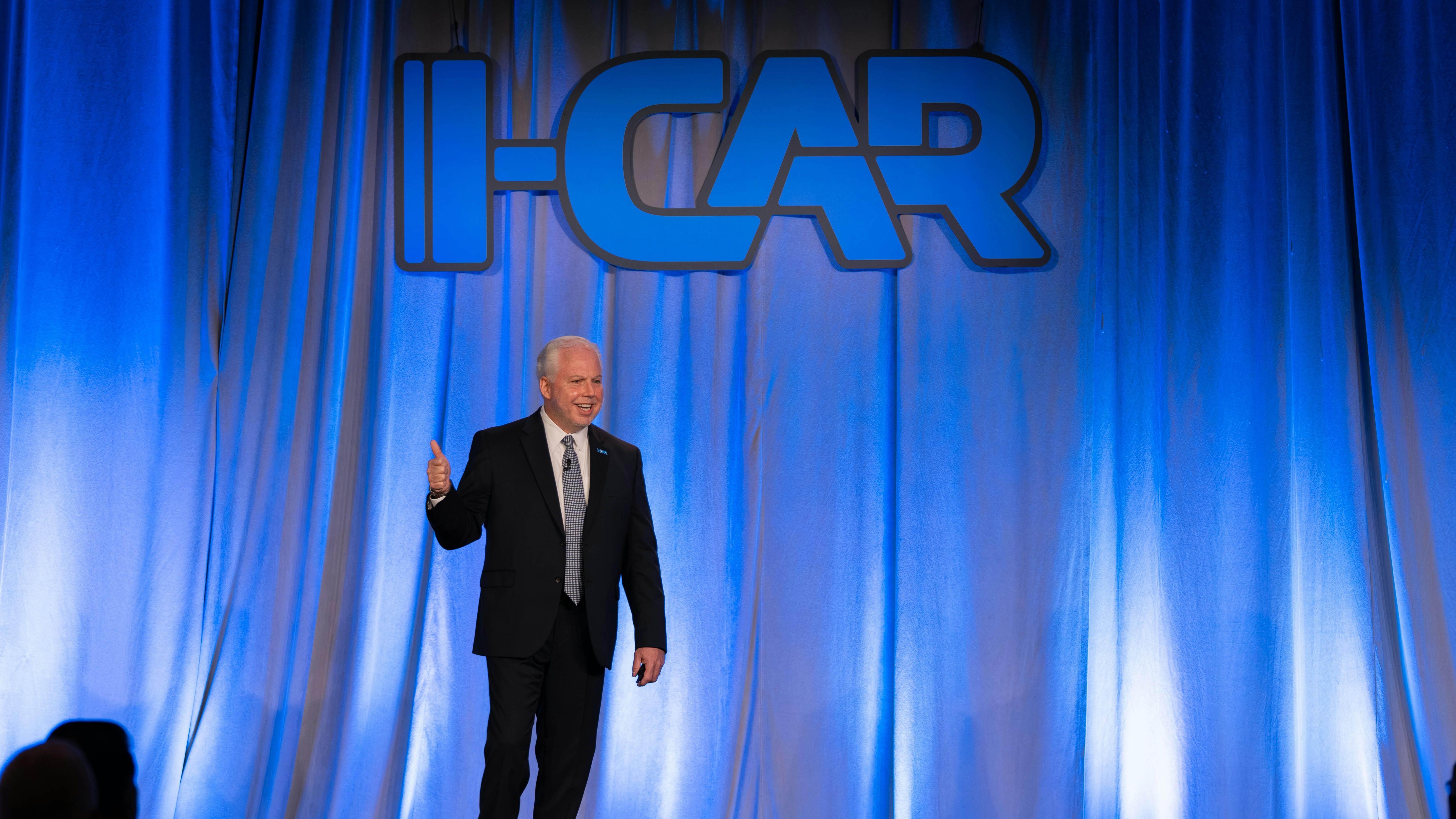 I-CAR President and CEO Kyle Thompson outlines the organization&rsquo;s strategic direction and the industry&rsquo;s trajectory during the I-CAR Volunteer & Instructor Conference in Orlando, Florida.