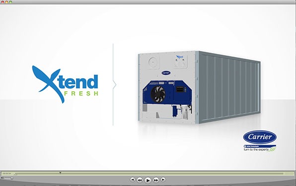 Refrigeratedtransporter 1295 Carrier Xtendfresh Video Pic