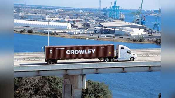 Refrigeratedtransporter 2006 Crowley Container Truck Trailer