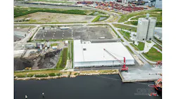 Refrigeratedtransporter 2926 Port Logistics Aerial Refrigeratedtransporter 2926 Port Logistics Aerial