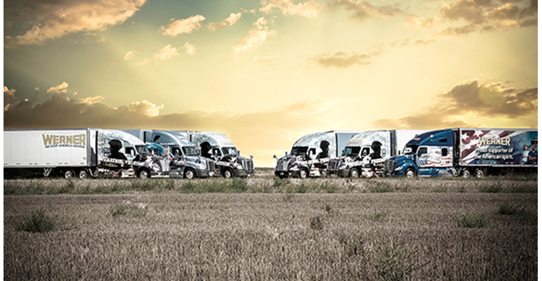 Refrigeratedtransporter 3184 Werner Truck Trailers For Veterans Stories Only