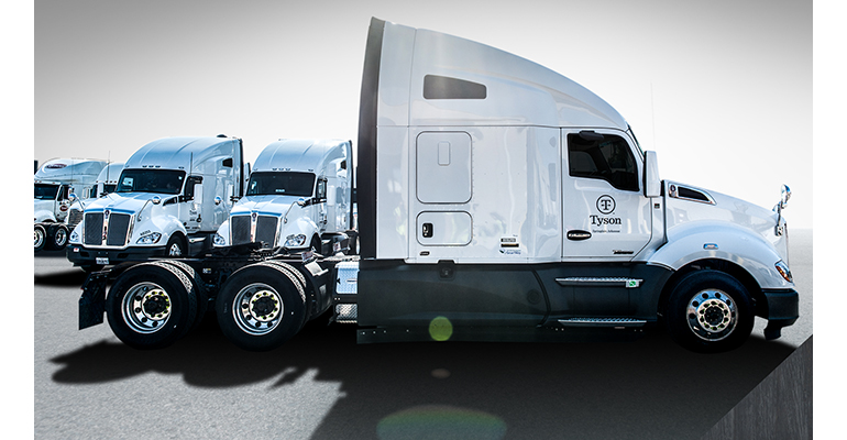 Refrigeratedtransporter 3192 Tyson Truck Fleet