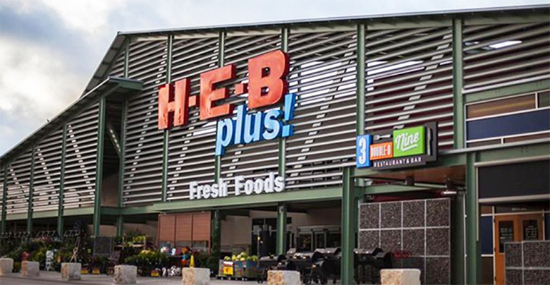 Refrigeratedtransporter 3197 H E B Plus Supermarket