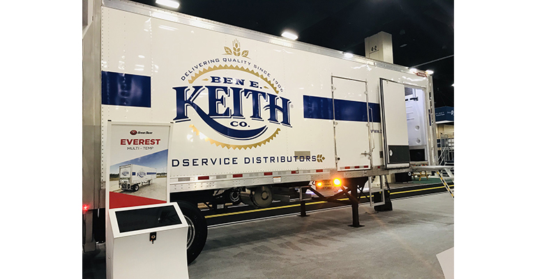 Refrigeratedtransporter 3447 Great Dane Ben E Keith Reefer Trailer Ifda