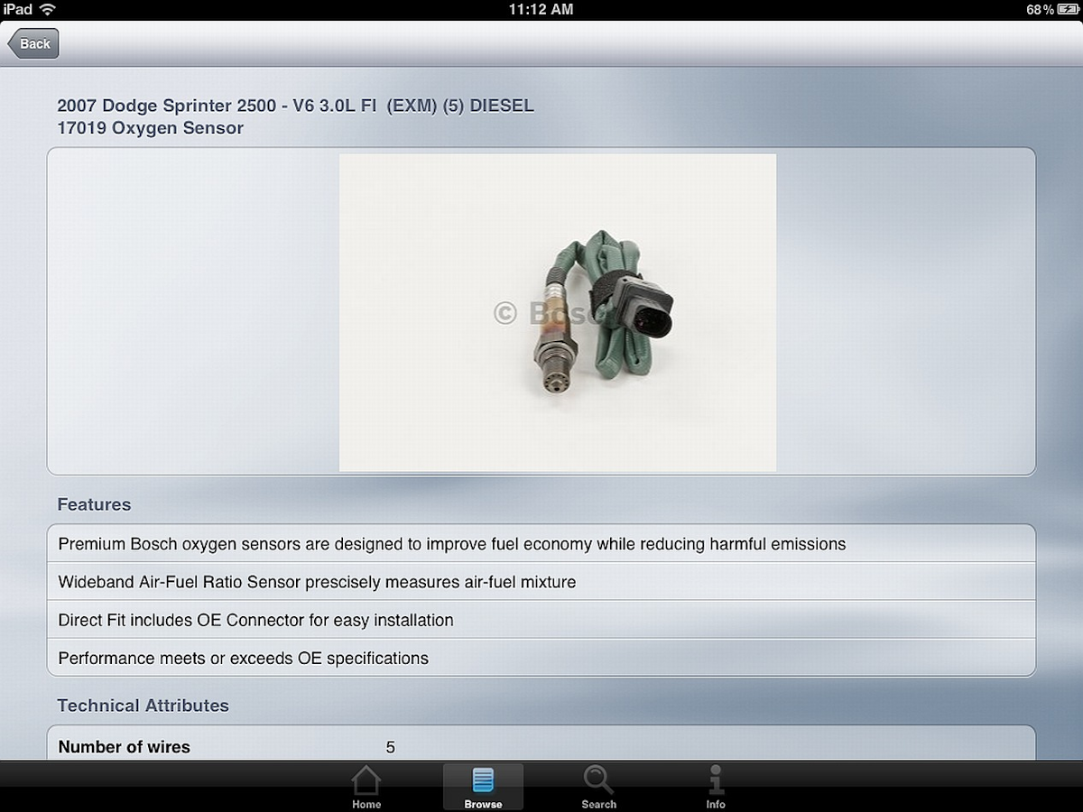 Bosch part finder app now available for Android devices FleetOwner