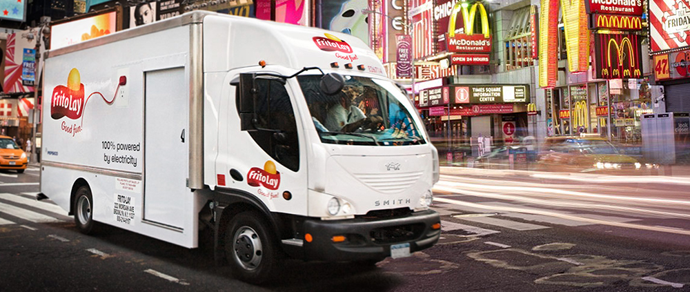 Smith Newton allelectric truck