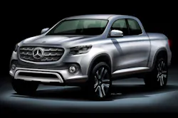 The new MercedesBenz pickup will be built off Nissan39s NP300 midsize platform Photo courtesy of Daimler AG The new MercedesBenz pickup will be built off Nissan39s NP300 midsize platform Photo courtesy of Daimler AG