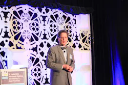 Noel Perry provides his take on the US economy and freight market Photo by Abel Communications Noel Perry provides his take on the US economy and freight market Photo by Abel Communications